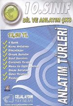 10.Sınıf Dil ve Anlatım Çks & Anlatım Türleri
