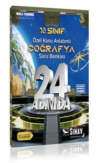 10. Sınıf Coğrafya 24 Adımda Özel Konu Anlatımlı Soru Bankası
