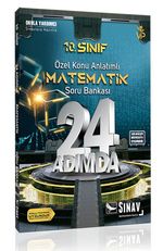 10. Sınıf Matematik 24 Adımda Özel Konu Anlatımlı Soru Bankası