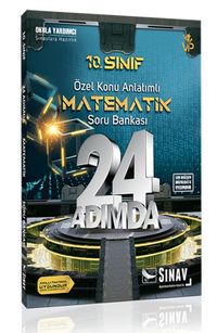 10. Sınıf Matematik 24 Adımda Özel Konu Anlatımlı Soru Bankası