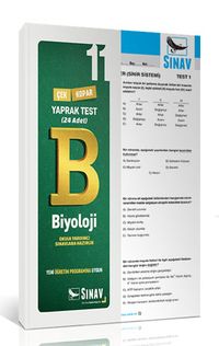 11. Sınıf Biyoloji Çek Kopar Yaprak Test (32 Adet)