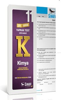 11. Sınıf Kimya Çek Kopar Yaprak Test (32 Adet)