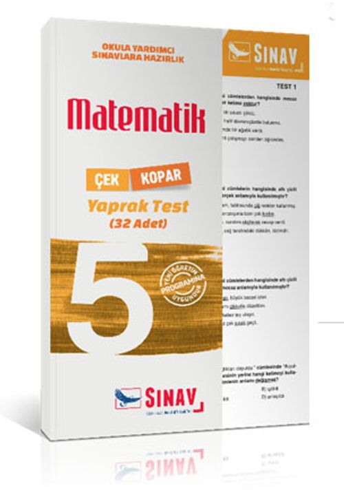5. Sınıf Matematik Çek Kopar Yaprak Test (32 Adet)