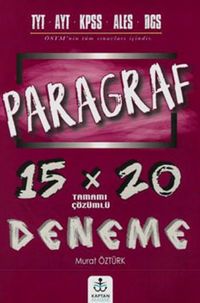 Paragraf 15 x 20 Tamamı Çözümlü Deneme