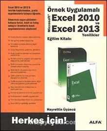 Örnek Uygulamalı Excel 2010 ve Excel 2013 Yenilikler Eğitim Kitabı - Hayrettin Üçüncü