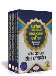 Komiser Yardımcılığı Misyon Koruma ve Rütbe Terfi Sınavlarına Hazırlık Soru Destekli Bilgi Kaynağı Seti - Kolektif