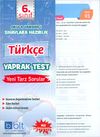 6.Sınıf Türkçe Yaprak Test