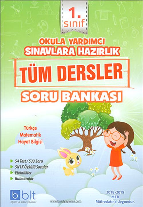 Bulut 1.Sınıf Tüm Dersler Soru Bankası