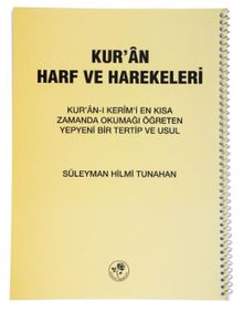 Kur'an Harf ve Harekeleri Spiralli (Küçük)