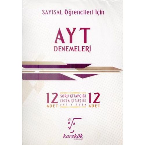 AYT 12'li Sayısal Deneme Seti