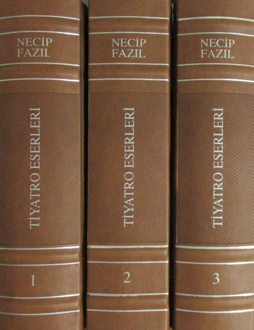 Tiyatro Eserleri (3 Cilt Takım Deri Ciltli)