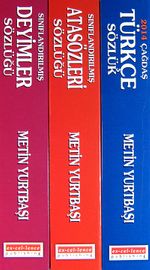 Sözlük Seti 3 Kitap (Sınıflandırılmış Deyimler Sözlüğü-Sınıflandırılmış Atasözleri Sözlüğü-Çağdaş Türkçe Sözlük)