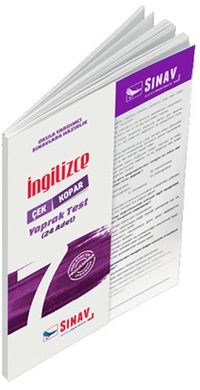 7. Sınıf İngilizce Çek Kopar Yaprak Test (24 Adet)
