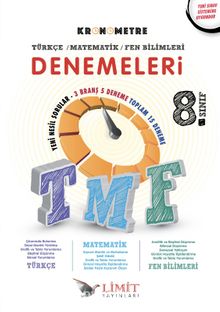 8. Sınıf Kronometre TMF Denemeleri (Türkçe Matematik Fen Bilimleri)