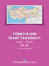 Türkiye'nin İdari Taksimatı (1920-2013) 8.Cilt