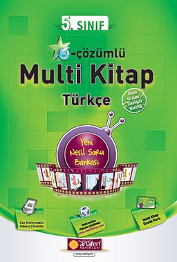 5. Sınıf E-Çözümlü Multi Kitap Türkçe
