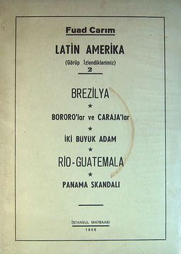 Latin Amerika (Görüp İzlediklerimiz) İki Kitap (5-E-26)
