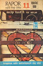 Rapor Aylık Dergi-Kitap 11 Ağustos 1980 (5-E-32)