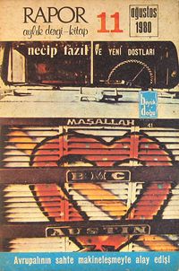 Rapor Aylık Dergi-Kitap 11 Ağustos 1980 (5-E-32)