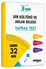 8. Sınıf Din Kültürü ve Ahlak Bilgisi Yaprak Test