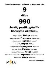 9 Dilde 990 Basit, Pratik, Günlük Konuşma Cümlesi