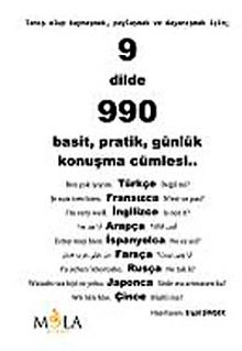 9 Dilde 990 Basit, Pratik, Günlük Konuşma Cümlesi