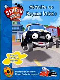 Şehrin Bıdıkları - Aktivite Kitabı ve Boyama Kitabı