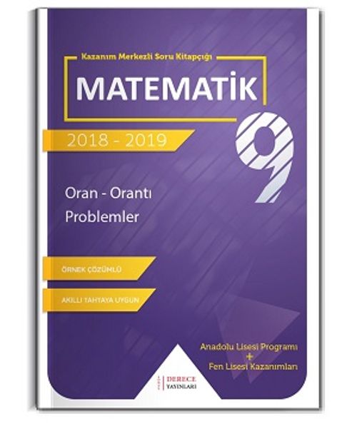 9. Sınıf Oran Orantı Problemler