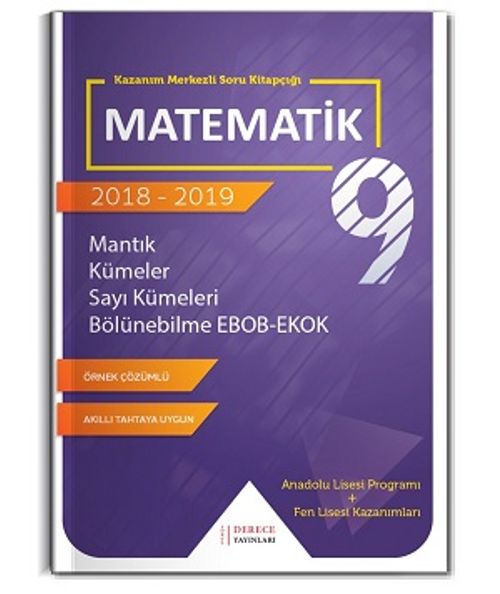9. Sınıf Mantık Kümeler Sayı Kümeleri Bölünebilme EBOB-EKOK