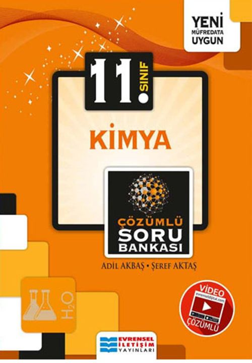 11. Sınıf Kimya Video Çözümlü Soru Bankası 