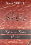 Konularına Göre Kur'an-ı Kerim Fihristi (İthal Kağıt)