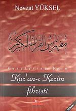 Konularına Göre Kur'an-ı Kerim Fihristi (İthal Kağıt)