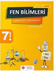 7. Sınıf Fen Bilimleri Konu Özetli Soru Bankası