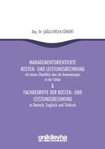 Managementorientierte Kosten und Leistungsrechnung & Fachbegriffe Der Kosten und Leistungsrechnung