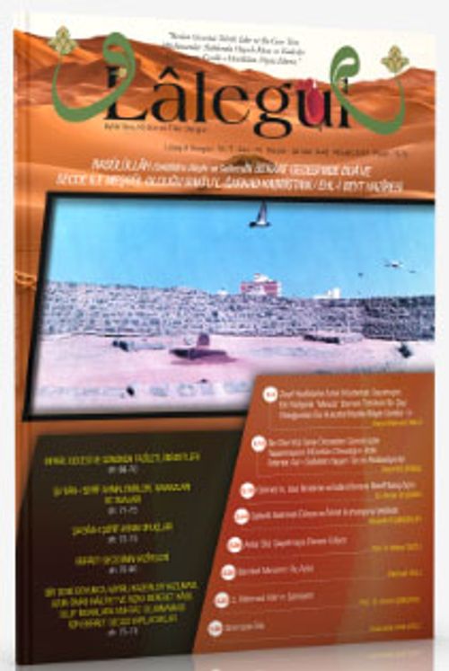 Lalegül Aylık İlim Kültür ve Fikir Dergisi Sayı:74 Nisan 2019