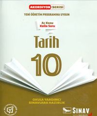 10. Sınıf Tarih Akordiyon Kitap