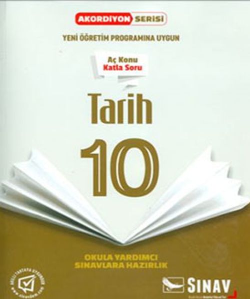 10. Sınıf Tarih Akordiyon Kitap