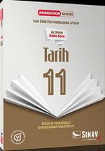 11. Sınıf Tarih Akordiyon Kitap
