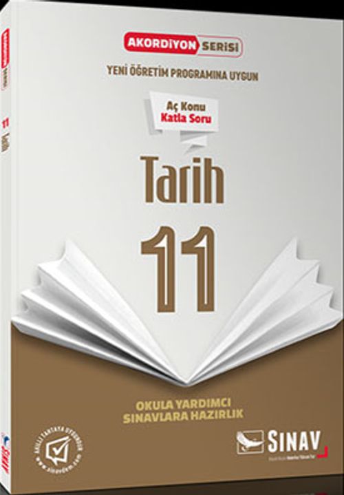 11. Sınıf Tarih Akordiyon Kitap