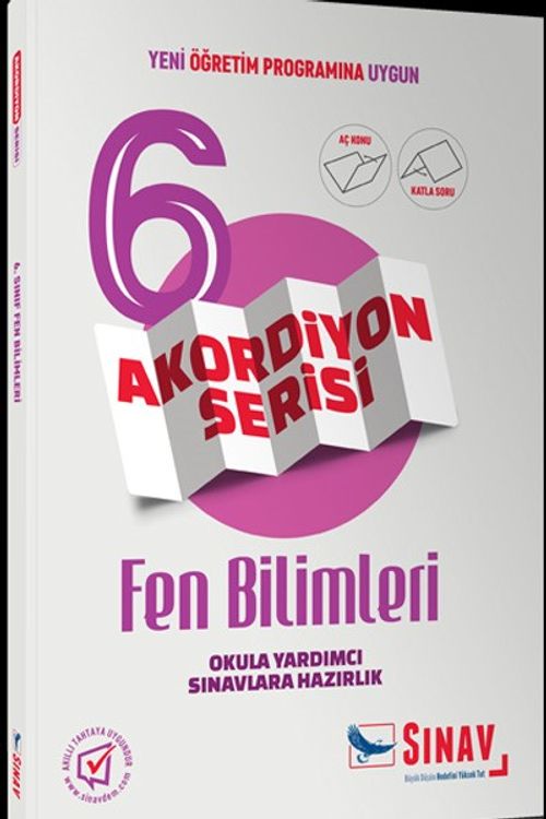 6. Sınıf Fen Bilimleri Akordiyon Kitap