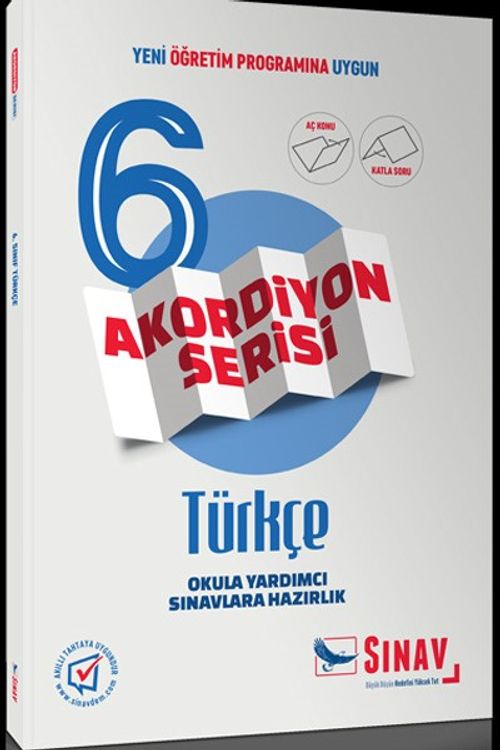 6. Sınıf Türkçe Akordiyon Kitap