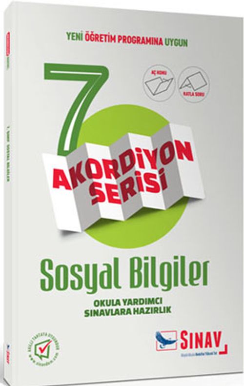 7. Sınıf Sosyal Bilgiler Akordiyon Kitap