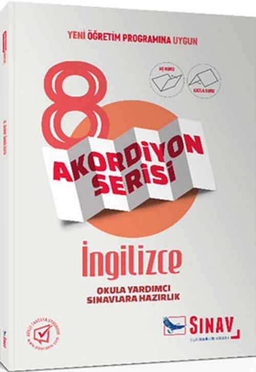 8. Sınıf İngilizce Akordiyon Kitap