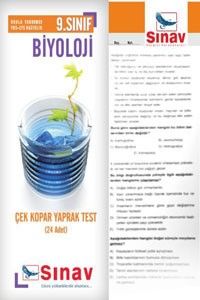  9. Sınıf Biyoloji Çek Kopar Test