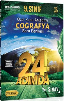 9. Sınıf Coğrafya 24 Adımda Özel Konu Anlatımlı Soru Bankası