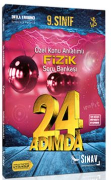 9. Sınıf Fizik 24 Adımda Özel Konu Anlatımlı Soru Bankası