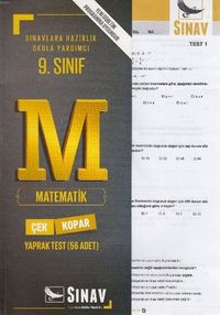 9. Sınıf Matematik Yaprak Test 56 Test
