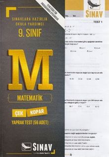 9. Sınıf Matematik Yaprak Test 56 Test