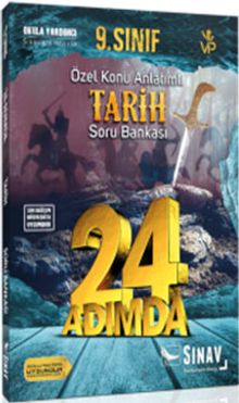 9. Sınıf Tarih 24 Adımda Özel Konu Anlatımlı Soru Bankası