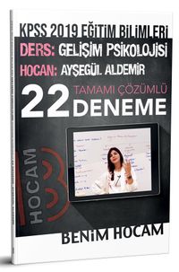 2019 KPSS Eğitim Bilimleri Gelişim Psikolojisi Tamamı Çözümlü 22 Deneme